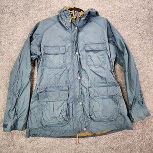 Eddie‎ Bauer Unlined Mountain Parka Chore Coat Mens Size XL Teal